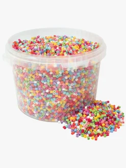 Kreativt Legetøj-Playbox Rørperler i Spand 20000 Stk. Happy Mix