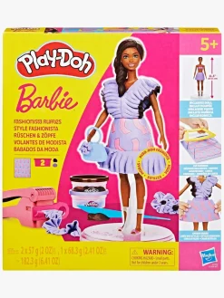 Dukker & Bamser|Kreativt Legetøj-PlayDoh Play-Doh Barbie Fashionista Modellervoks med Dukke Flæser Flerfarvet