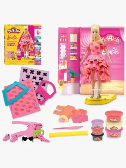 Kreativt Legetøj-PlayDoh Play-Doh Barbie Modellervoks med Dukke Designer-modeshow