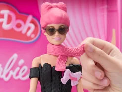 Kreativt Legetøj-PlayDoh Play-Doh Barbie Modellervoks med Dukke Designer-modeshow