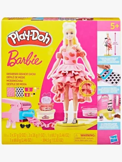 Kreativt Legetøj-PlayDoh Play-Doh Barbie Modellervoks med Dukke Designer-modeshow