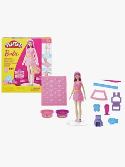 Dukker & Bamser|Kreativt Legetøj-PlayDoh Play-Doh Barbie Modellervoks med Dukke Hjerte & Hår Flerfarvet