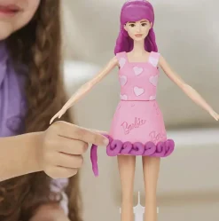 Dukker & Bamser|Kreativt Legetøj-PlayDoh Play-Doh Barbie Modellervoks med Dukke Hjerte & Hår Flerfarvet