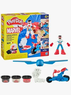 Kreativt Legetøj-PlayDoh Play-Doh Captain America Legesæt Moto-Slicer