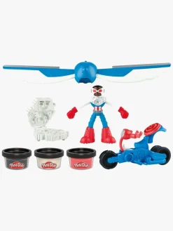 Kreativt Legetøj-PlayDoh Play-Doh Captain America Legesæt Moto-Slicer