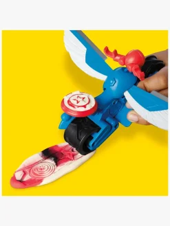 Kreativt Legetøj-PlayDoh Play-Doh Captain America Legesæt Moto-Slicer
