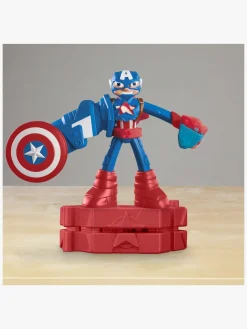 Kreativt Legetøj-PlayDoh Play-Doh Captain America Stamping Shield Legesæt Flerfarvet