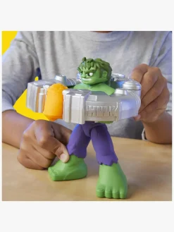 Kreativt Legetøj-PlayDoh Play-Doh Den Fantastiske Hulk Smash And Squish Legesæt Flerfarvet