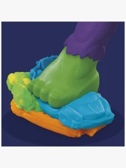Kreativt Legetøj-PlayDoh Play-Doh Den Fantastiske Hulk Smash And Squish Legesæt Flerfarvet