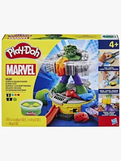 Kreativt Legetøj-PlayDoh Play-Doh Den Fantastiske Hulk Smash And Squish Legesæt Flerfarvet