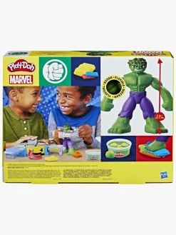 Kreativt Legetøj-PlayDoh Play-Doh Den Fantastiske Hulk Smash And Squish Legesæt Flerfarvet