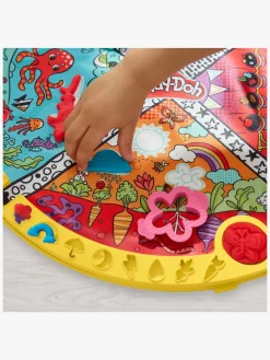 Kreativt Legetøj-PlayDoh Play-Doh Fold and Go Startsæt med Legetæppe