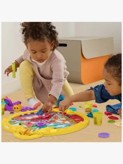 Kreativt Legetøj-PlayDoh Play-Doh Fold and Go Startsæt med Legetæppe