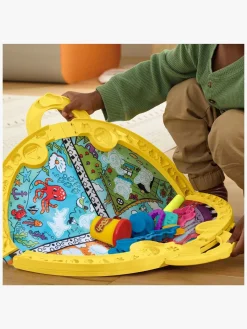 Kreativt Legetøj-PlayDoh Play-Doh Fold and Go Startsæt med Legetæppe