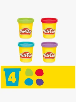 Kreativt Legetøj-PlayDoh Play-Doh Fold and Go Startsæt med Legetæppe