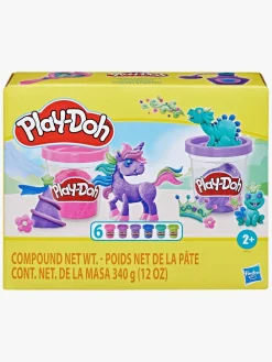 Kreativt Legetøj-PlayDoh Play-Doh Glitrende Modellervoks 6-pak