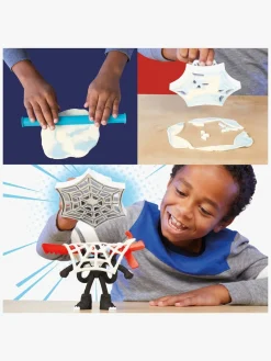 Kreativt Legetøj-PlayDoh Play-Doh Spider-Man Launch And Slice Battle Legesæt Flerfarvet