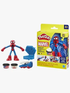 Kreativt Legetøj-PlayDoh Play-Doh Spider-Man Thwip Squisher Legesæt Flerfarvet