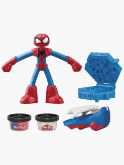 Kreativt Legetøj-PlayDoh Play-Doh Spider-Man Thwip Squisher Legesæt Flerfarvet