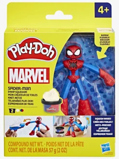 Kreativt Legetøj-PlayDoh Play-Doh Spider-Man Thwip Squisher Legesæt Flerfarvet