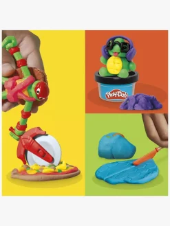 Kreativt Legetøj-PlayDoh Play-Doh Teenage Mutant Ninja Turtles Modellervoks Cowabunga Creations