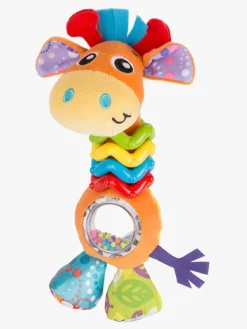 Babylegetøj-PlayGro Bead Buddy Giraffe Aktivitetslegetøj