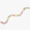 Babylegetøj-PlayGro Loopy Links Babylegetøj Kæde, Flerfarvet