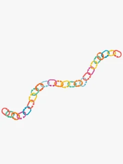 Babylegetøj-PlayGro Loopy Links Babylegetøj Kæde, Flerfarvet