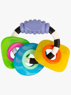 Babylegetøj-PlayGro Textured Teething Rattle Bidelegetøj