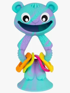 Babylegetøj-PlayGro Wobble-Buddy Rattle Bear Bidelegetøj