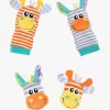 Babylegetøj-PlayGro Wrist Rattle & Foot Finder Aktivitetslegetøj