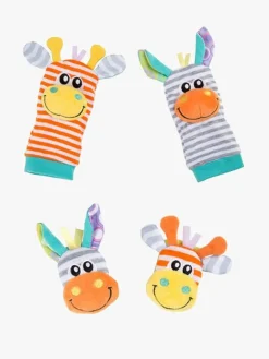 Babylegetøj-PlayGro Wrist Rattle & Foot Finder Aktivitetslegetøj