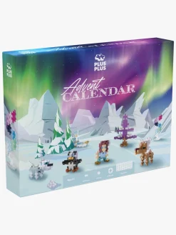 Julekalendere-PlusPlus Plus Plus Julekalender 2025 Santa's Northern Lights Adventure