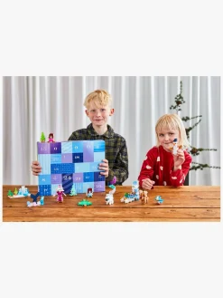 Julekalendere-PlusPlus Plus Plus Julekalender 2025 Santa's Northern Lights Adventure