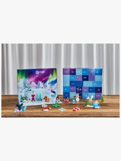 Julekalendere-PlusPlus Plus Plus Julekalender 2025 Santa's Northern Lights Adventure