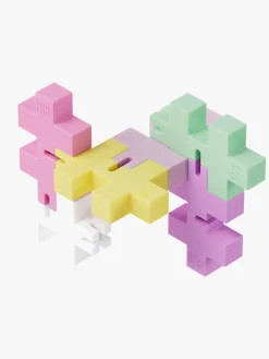 Spil & Puslespil-PlusPlus Plus-Plus HEXEL Fidget Legetøj Bubblegum Lyserød/Flerfarvet