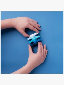 Spil & Puslespil-PlusPlus Plus-Plus HEXEL Fidget Legetøj Waterfall Blå/Flerfarvet