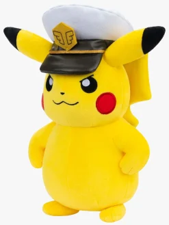Dukker & Bamser-Pokemon Pokémon Bamse Captain Pikachu 20 cm