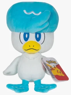 Dukker & Bamser-Pokemon Pokémon Bamse Quaxly 20 cm Blå/Hvid