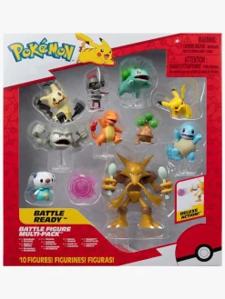 Legetøjsfigurer-Pokemon Pokémon Battle Figure Figursæt 10-pak