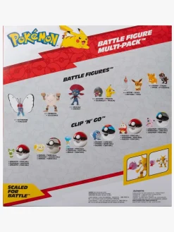 Legetøjsfigurer-Pokemon Pokémon Battle Figure Figursæt 10-pak
