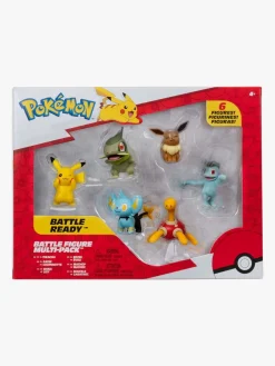 Legetøjsfigurer-Pokemon Pokémon Battle Figure Figursæt 6-pak