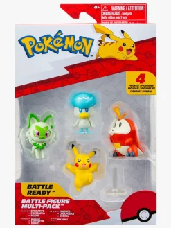 Legetøjsfigurer-Pokemon Pokémon Battle Figure Gen IX Figursæt 4-Pak