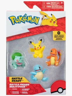 Legetøjsfigurer-Pokemon Pokémon Battle Figurer 4-Pak