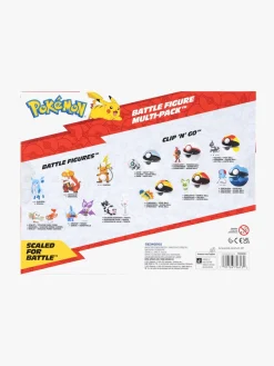 Legetøjsfigurer-Pokemon Pokémon Battle Figursæt 6-pak