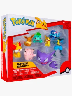Legetøjsfigurer-Pokemon Pokémon Battle Figursæt 8-pak