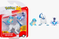 Legetøjsfigurer-Pokemon Pokémon Battle Figursæt 3-pak Flerfarvet