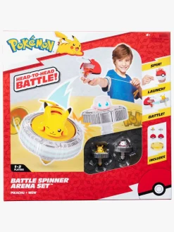 Legetøjsfigurer-Pokemon Pokémon Battle Spinner Arena Legesæt Pikachu & Mew 2-pak