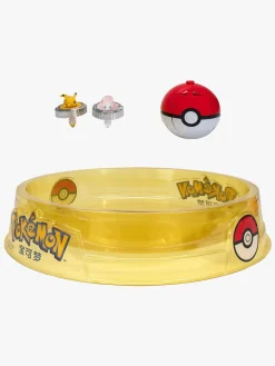 Legetøjsfigurer-Pokemon Pokémon Battle Spinner Arena Legesæt Pikachu & Mew 2-pak