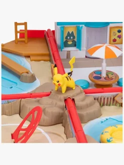 Legetøjsfigurer-Pokemon Pokémon Beach Battle Transportabel Legesæt med Bæretaske